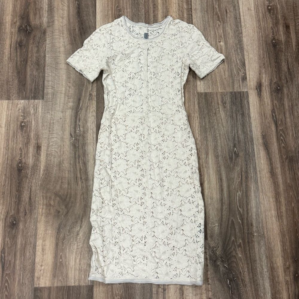 Raquel Allegra Ivory Lace Midi Dress Women’s 2